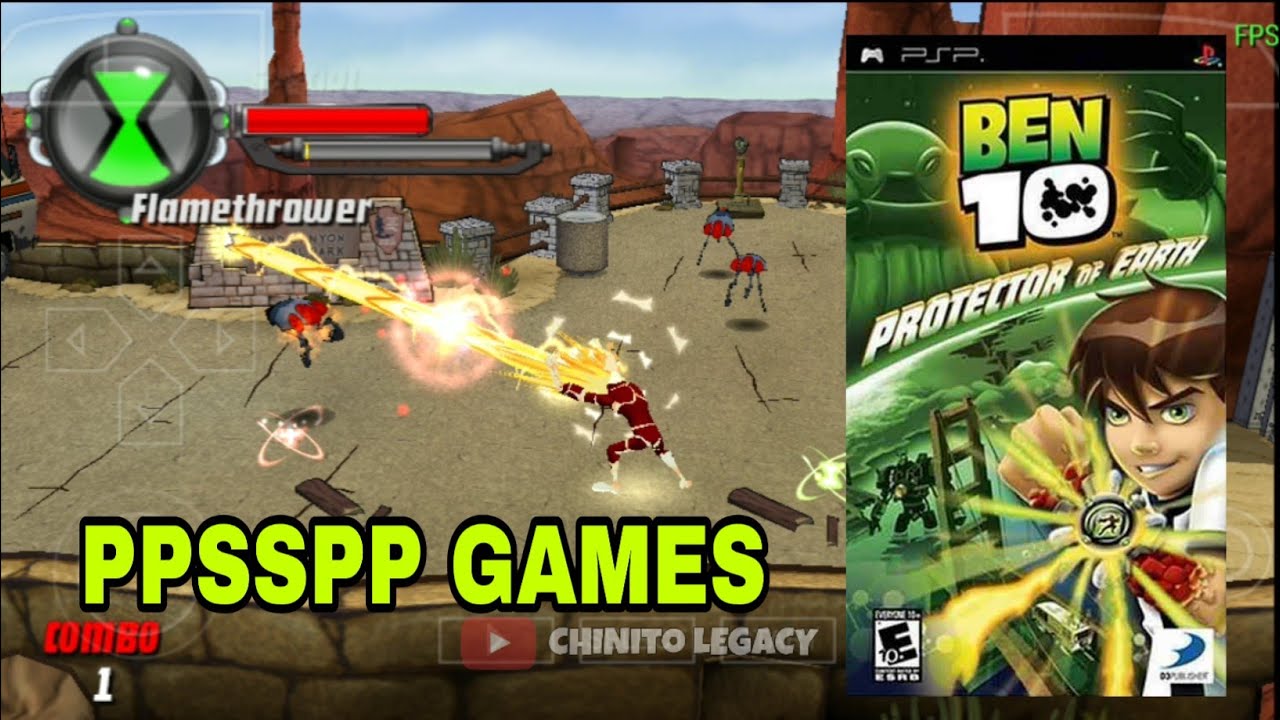 Ppsspp ben 10 games for android free download
